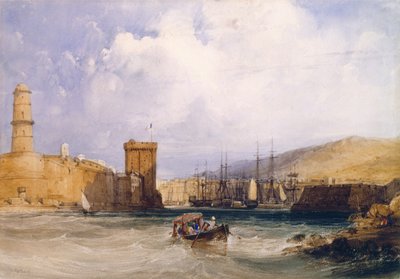 La entrada al puerto de Marsella de John Callow