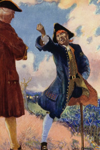 Ilustración para La Isla del Tesoro de John Cameron