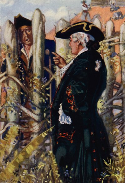 Ilustración para La Isla del Tesoro de John Cameron
