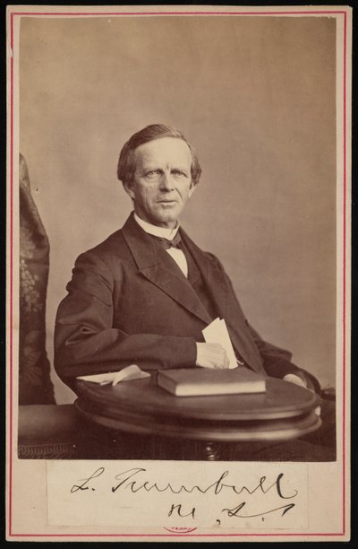 Retrato de Lyman Trumbull 1813-1896, antes de 1876 de John Carbutt