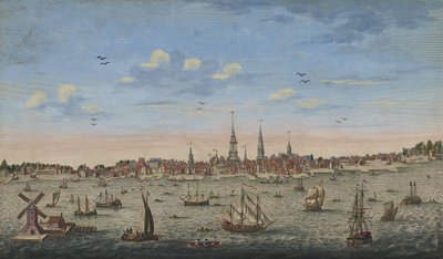 Vista Perspectiva Este de Filadelfia, 1778 de John Carwitham