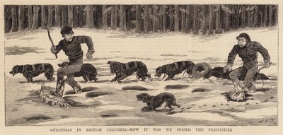 Navidad en Columbia Británica, cómo fue que nos perdimos las Festividades de John Charles Dollman