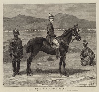 Teniente W R P Hamilton, VC de John Charles Dollman