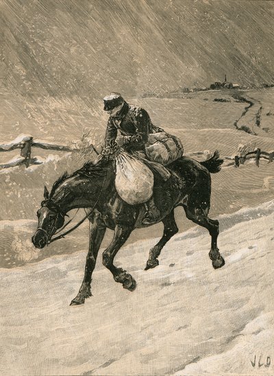 El Cartero de Navidad de John Charles Dollman
