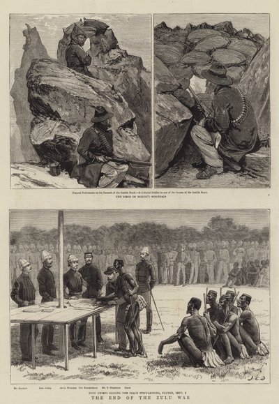 El fin de la guerra zulú de John Charles Dollman