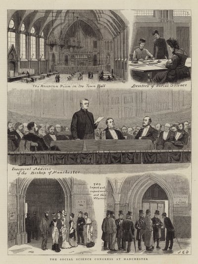 El Congreso de Ciencias Sociales en Manchester de John Charles Dollman