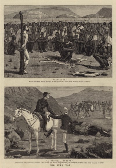 La guerra zulú de John Charles Dollman