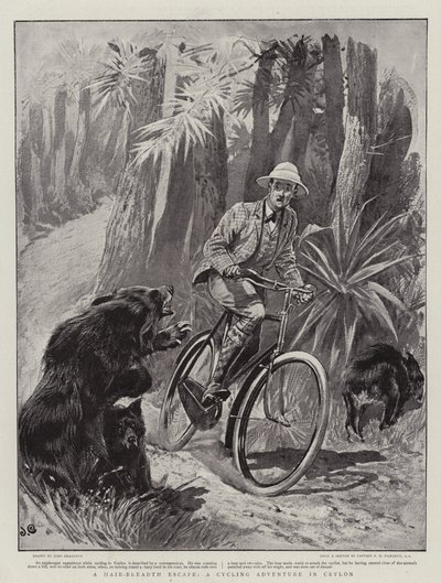 Una escapada por un pelo, una aventura en bicicleta en Ceilán de John Charlton