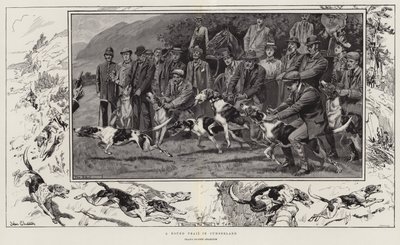 Una Carrera de Sabuesos en Cumberland de John Charlton
