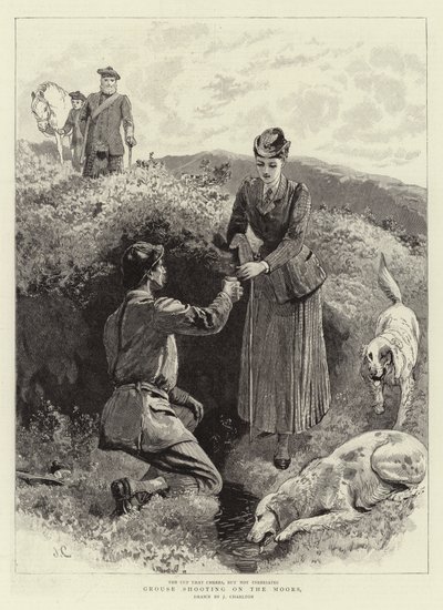 Caza de urogallos en los páramos de John Charlton