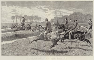 Caza de Paria en India, el Salto de la Parrilla de John Charlton
