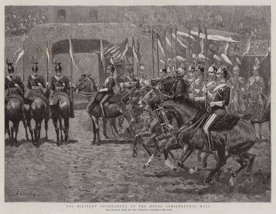 El torneo militar en el Royal Agricultural Hall de John Charlton
