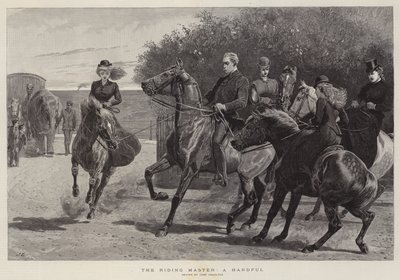 El maestro de equitación, un puñado de John Charlton