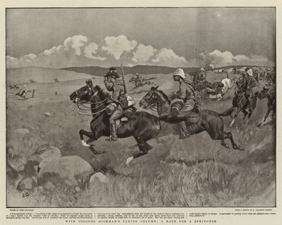 Con la columna volante del coronel Hickman, una carrera por un springbok de John Charlton