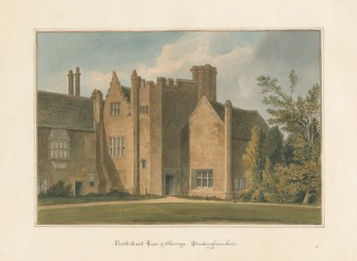 Buckinghamshire - Salón de Chenies, 1823 de John Chessell Buckler