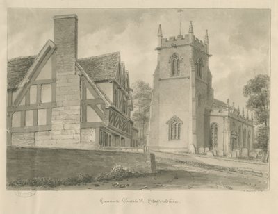 Iglesia de Cannock de John Chessell Buckler