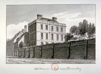 East Lane, Bermondsey, Londres de John Chessell Buckler