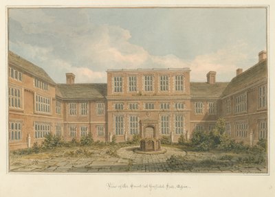Essex - Gosfield Hall - El Tribunal de John Chessell Buckler