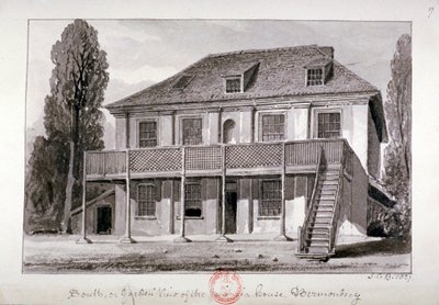 Casa Jamaica, Cherry Garden Street, Bermondsey, Londres de John Chessell Buckler
