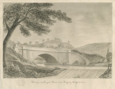 Kingsley - Puente en Froghall de John Chessell Buckler