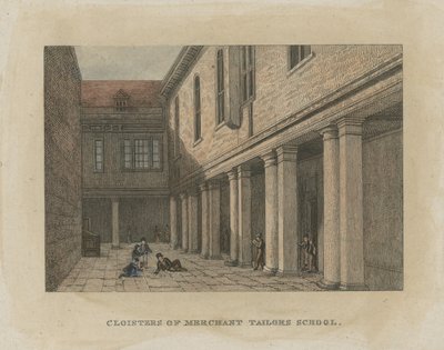 Escuela de Sastres Mercantes de John Chessell Buckler