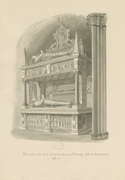 Iglesia de Penkridge - Tumba 