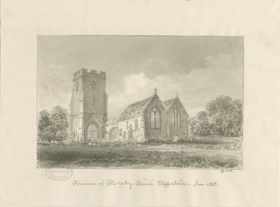 Iglesia de Rugeley de John Chessell Buckler