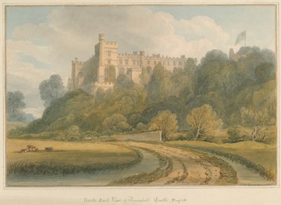 Sussex - Castillo de Arundel, 1825 de John Chessell Buckler