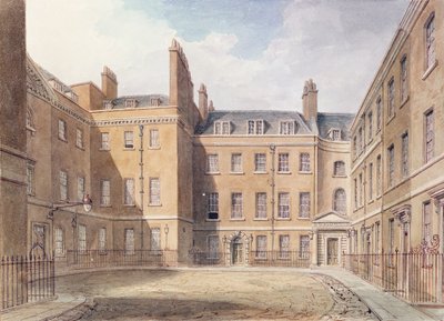 Vista de Downing Street, Westminster de John Chessell Buckler