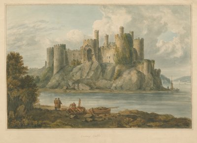Gales - Carnarvonshire - Castillo de Conway de John Chessell Buckler