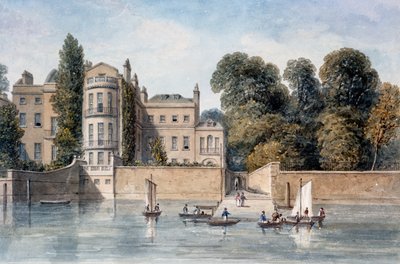 Escaleras de Whitehall de John Chessell Buckler