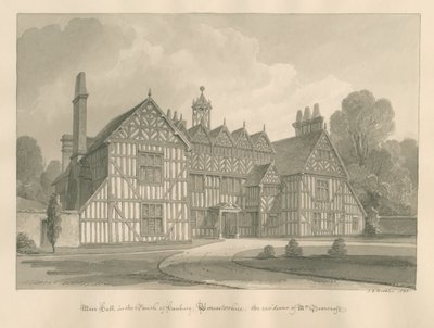 Worcestershire - Hanbury - Meer Hall de John Chessell Buckler