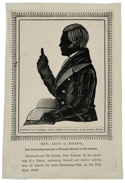 Rev. John H. Bumby, c.1840 de John Church Dempsey