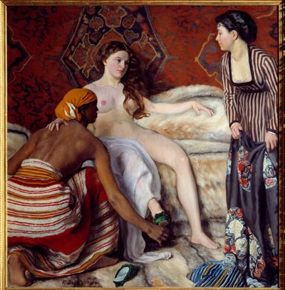 Orientalismo: “El tocador” de John Clayton Adams