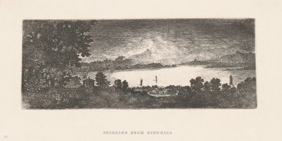 Stirling desde Kinnell de John Clerk, of Eldin