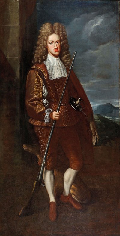 Retrato de Carlos II de España en traje de caza, 1699 de John Closterman