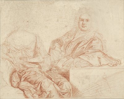 Retrato de Grinling Gibbons y su esposa de John Closterman