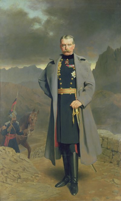 Mariscal de Campo Conde Kitchener de Jartum de John Collier