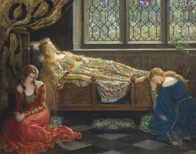 La Bella Durmiente de John Collier