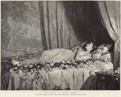 La muerte de Albine de John Collier