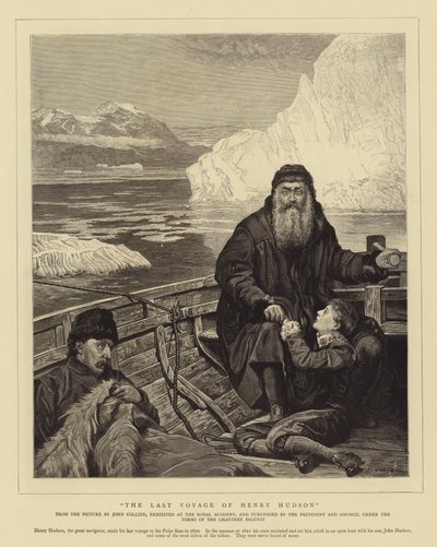 El Último Viaje de Henry Hudson de John Collier