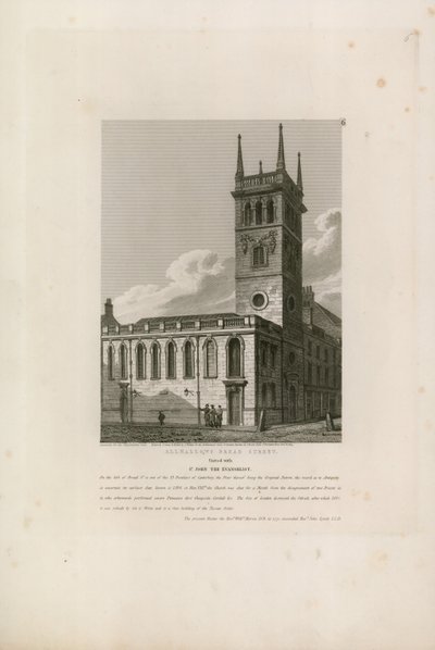 All Hallows, Bread Street, Londres de John Coney