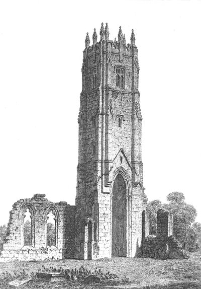 Torre Grey Friars, Richmond, North Yorkshire, c. 1800-1833 de John Coney