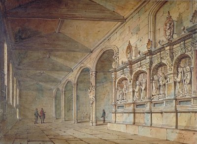 Interior de la Capilla de San Pedro ad Vincula, Torre de Londres de John Coney