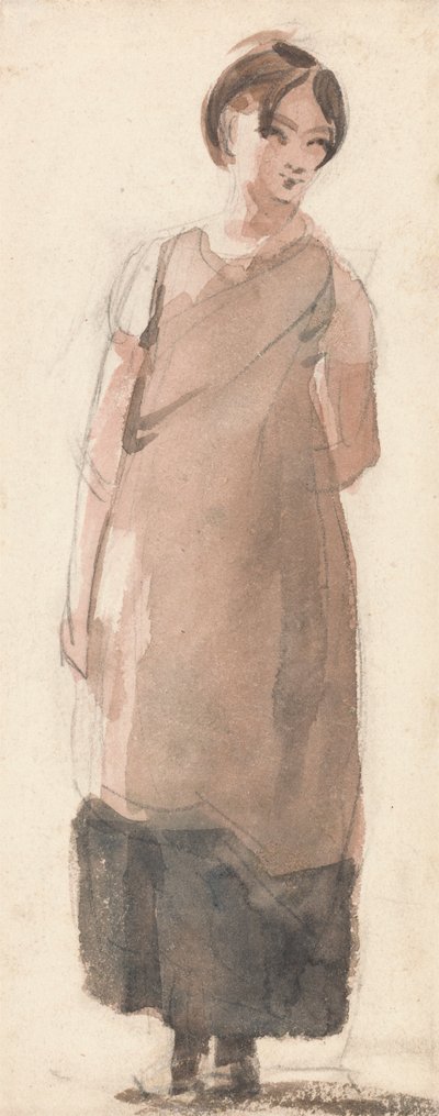 Una campesina en la Región de los Lagos de John Constable