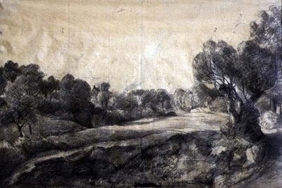 Un valle, c.1805 de John Constable
