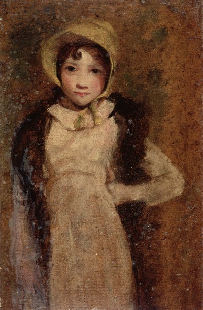 Una niña, se cree que es la hija del artista de John Constable