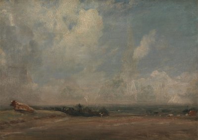 Una vista desde Hampstead Heath de John Constable