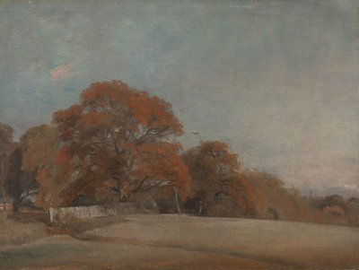 Un paisaje otoñal en East Bergholt, entre 1805 y 1808 de John Constable