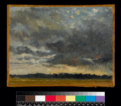 En Hampstead, mirando hacia Harrow de John Constable